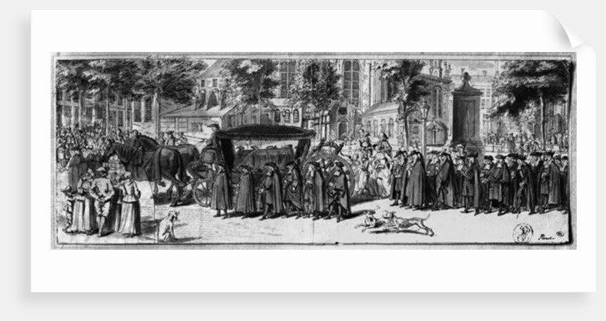 A French funeral by Bernard Picart