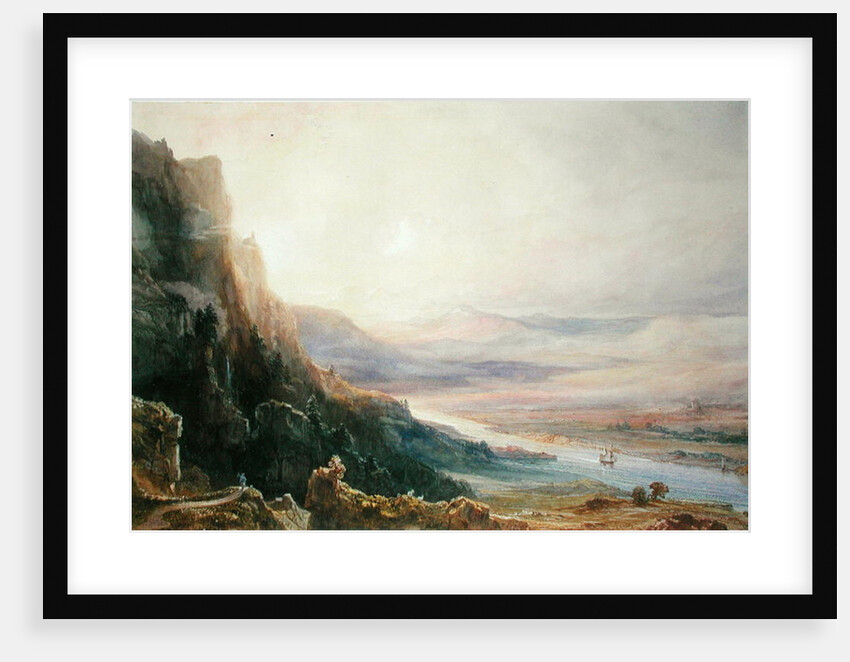 Perth Landscape, 1850 by Jean Antoine Theodore Gudin