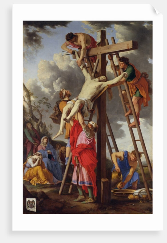 The Deposition, 1655 by Laurent de La Hyre