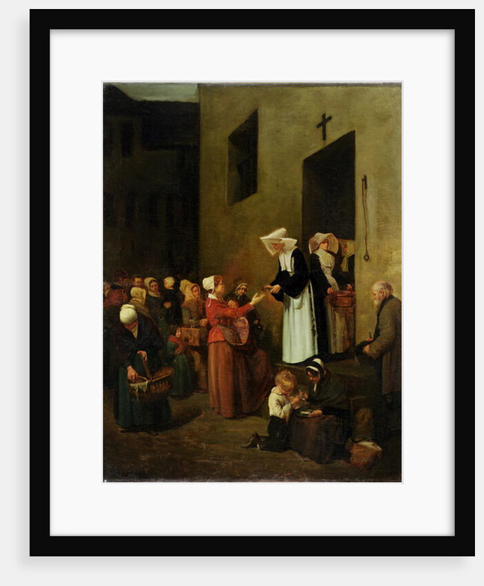 Charity, 1851 by Francois Bonvin