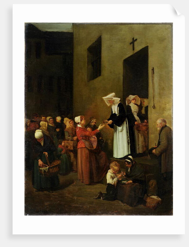 Charity, 1851 by Francois Bonvin