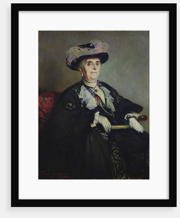 Second study for a portrait of Madame Henri Germain, 1913 by Jacques-Emile Blanche