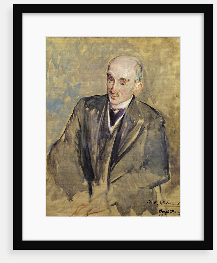 Study for a portrait of Henri Bergson 1911 by Jacques-Emile Blanche