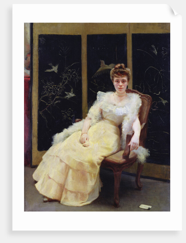 Waiting, 1901 by Ernst Philippe Zacharie