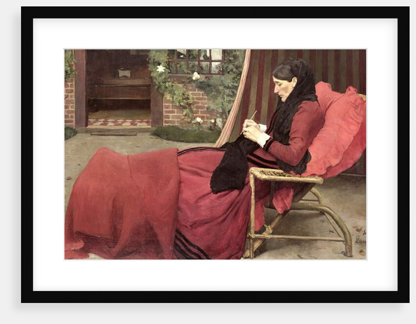 Portrait of My Mother, 1902 by Jean-Pierre Laurens