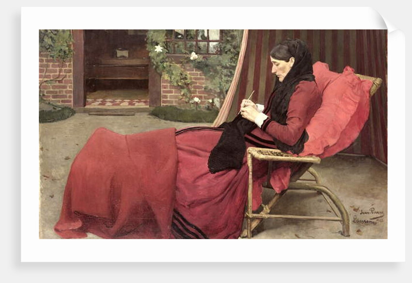 Portrait of My Mother, 1902 by Jean-Pierre Laurens