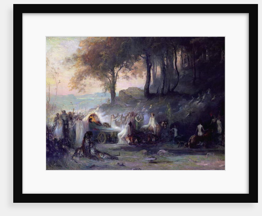 A Pagan Procession, 1896 by Henri Foreau