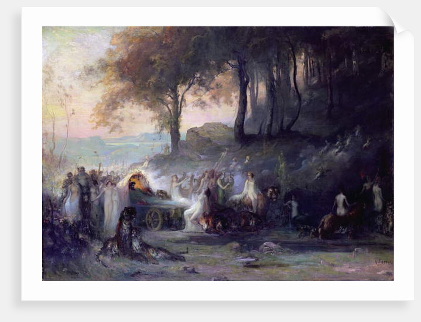 A Pagan Procession, 1896 by Henri Foreau