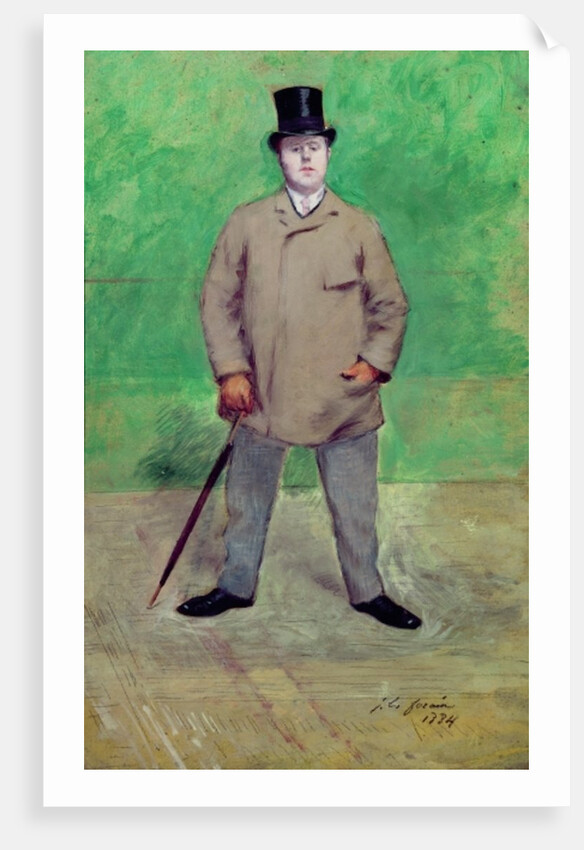 Jacques-Emile Blanche 1884 by Jean Louis Forain