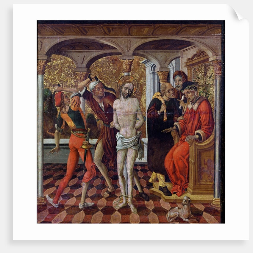 The Flagellation of Christ by Spanish School