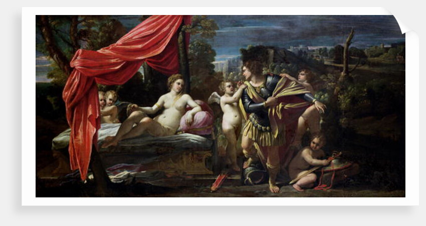 Mars and Venus, before 1620 by Sisto Badalocchio