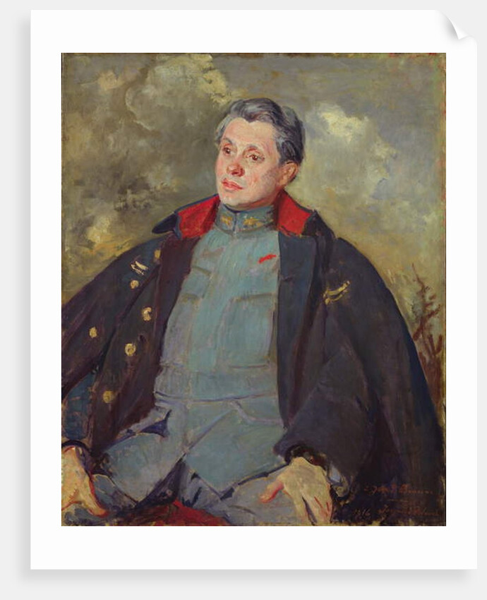 Joseph Paul-Boncour in Uniform, 1916 by Jacques-Emile Blanche