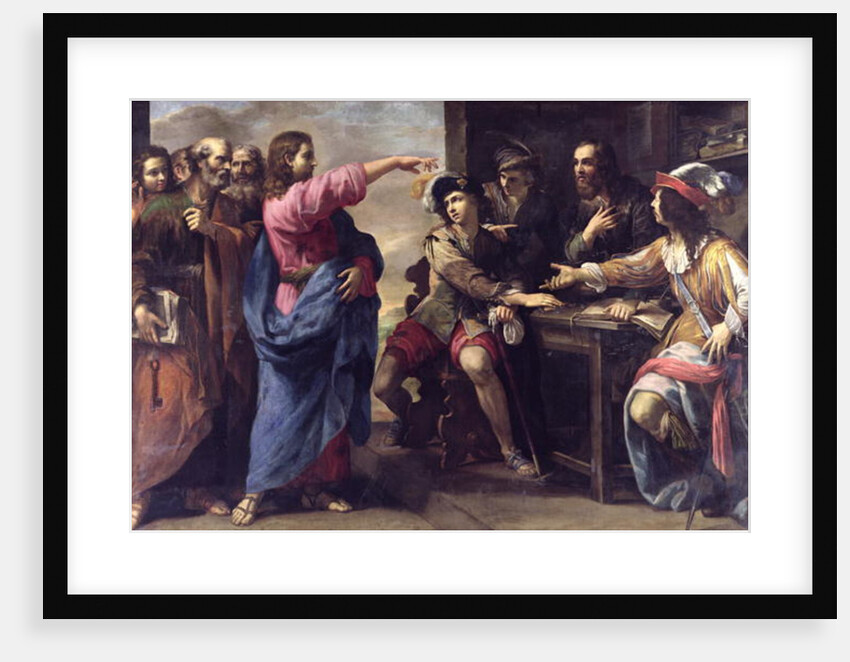 The Conversion of St. Matthew by Niccolo Tornioli