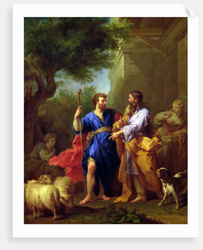 Jacob and Laban, before 1737 by Jean II Restout