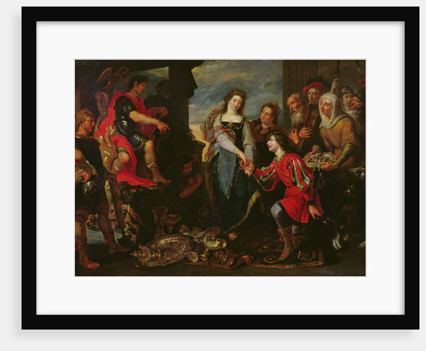 The Continence of Scipio by Pieter van Mol