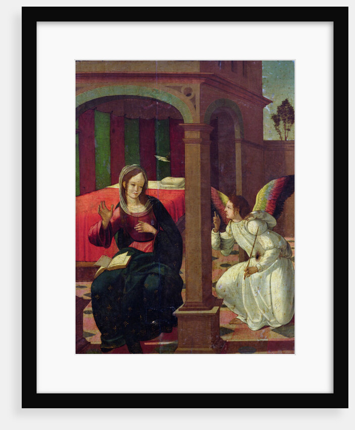 The Annunciation by Master of the Manchester Madonna