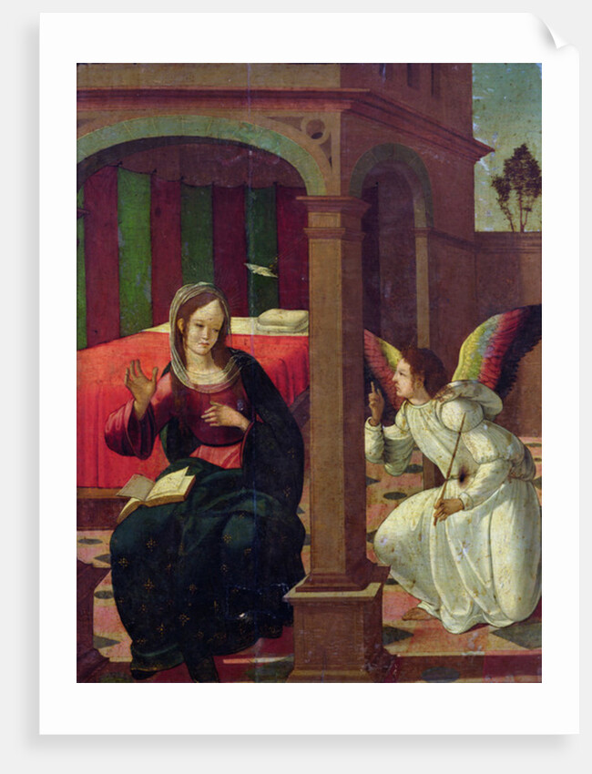 The Annunciation by Master of the Manchester Madonna