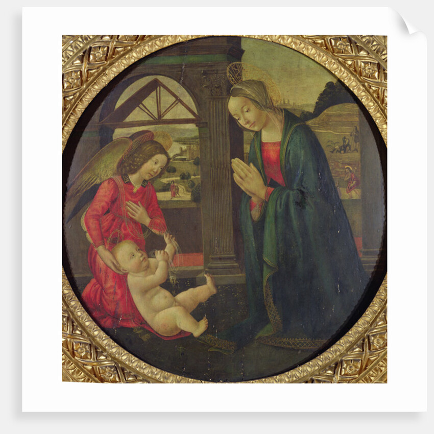 Adoration of the Child by Italian School