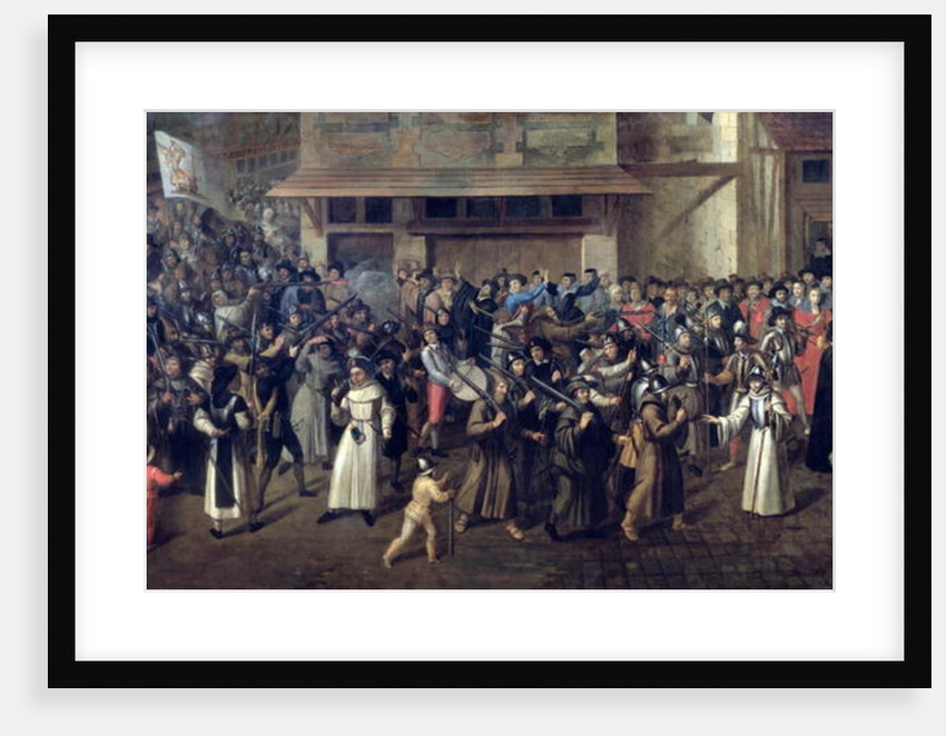 Procession of the Holy League, c.1590-93 by Francois Bunel