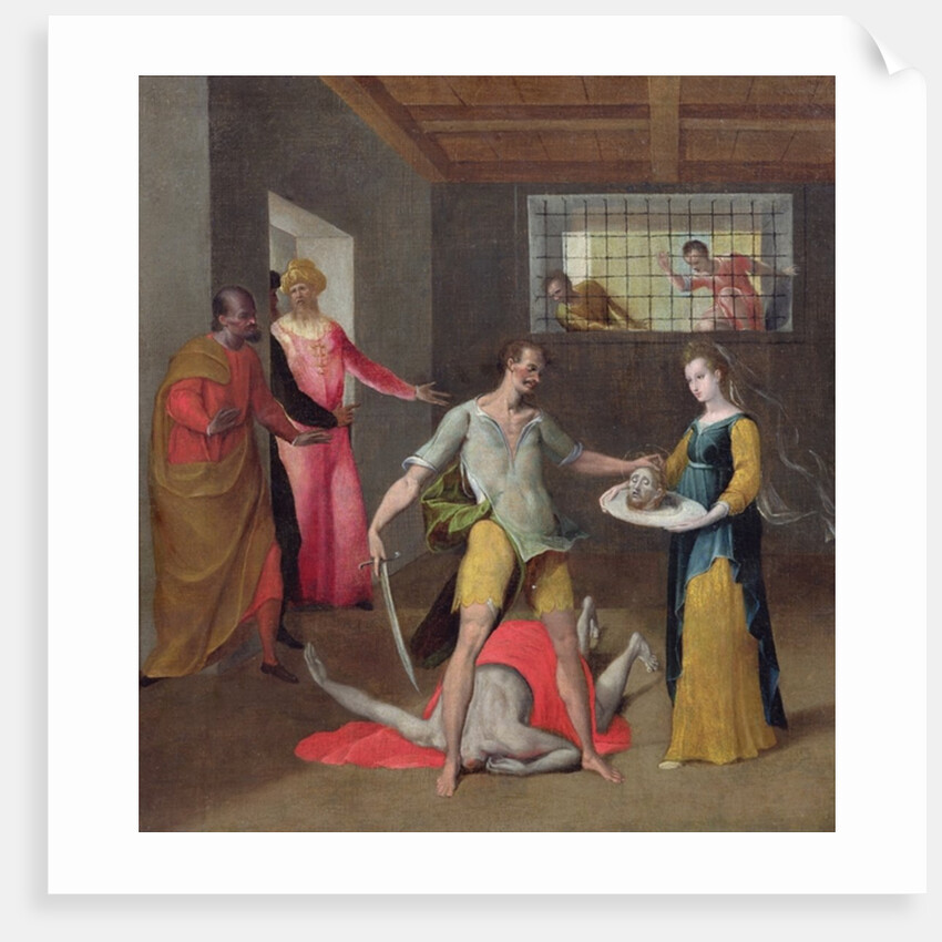The Beheading of St. John the Baptist by Italian School
