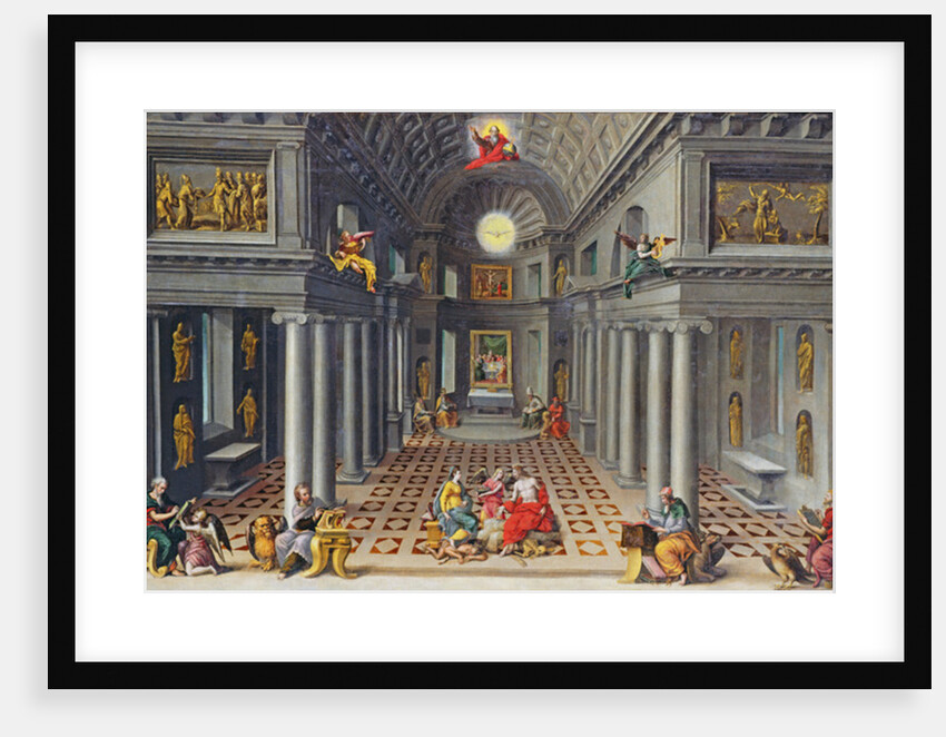 The Triumph of the Church or An Allegory of Christianity by Hans or Jan Vredeman de Vries