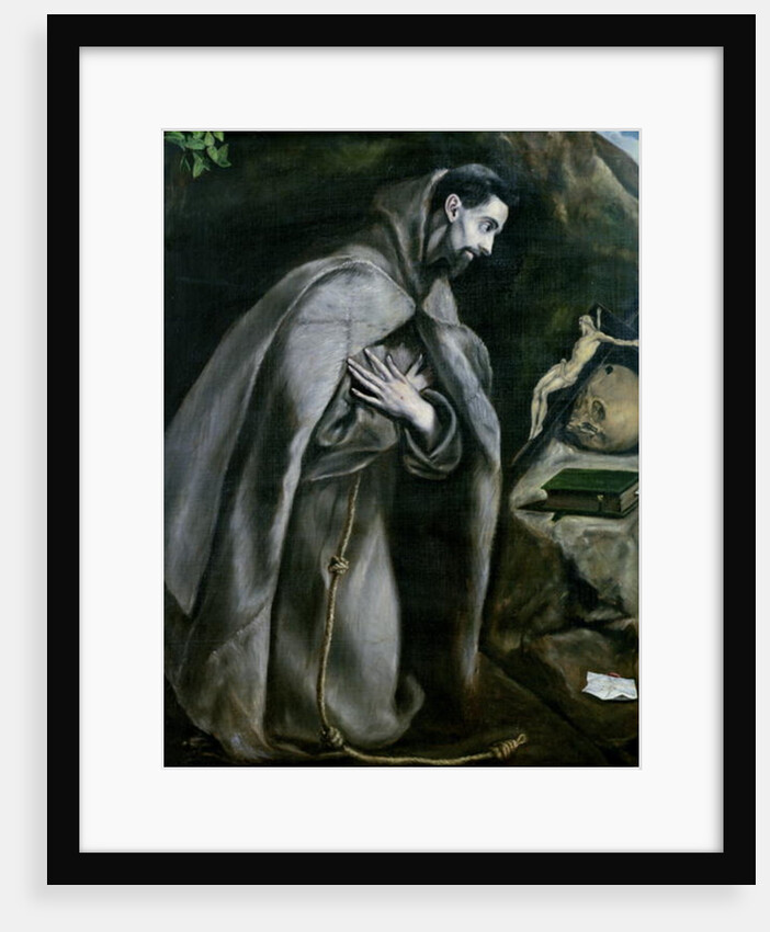 St. Francis of Assisi, 1580-95 by El Greco