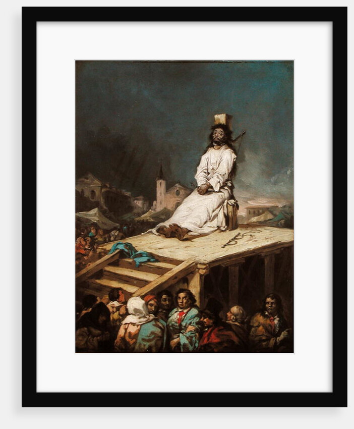 The Garrotte by Eugenio Lucas y Padilla