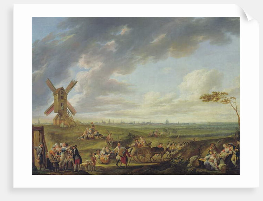 Reception of a Soldier Returning Home, 1774 by Louis Joseph Watteau