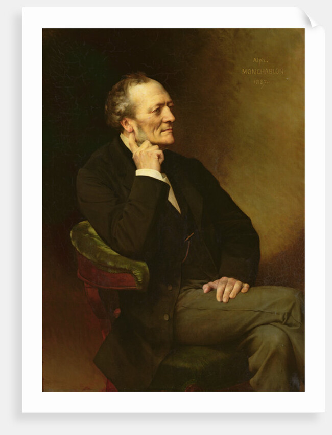 Louis Joseph Buffet 1887 by Xavier Alphonse Monchablon