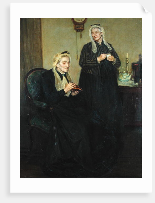 The Elderly Spinsters, 1904 by Richard Emil Miller