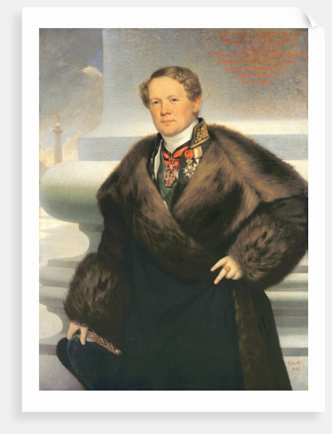 Auguste Ricard de Montferrand 1842 by Joseph Desire Court