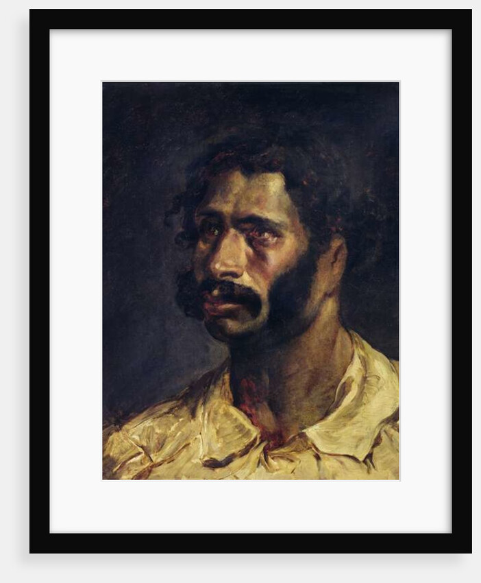 Portrait of the Carpenter of 'The Medusa', c.1812 by Theodore Gericault