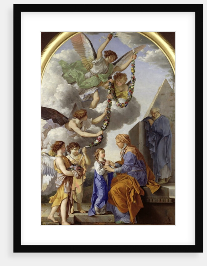 The Education of the Virgin by Laurent de La Hyre