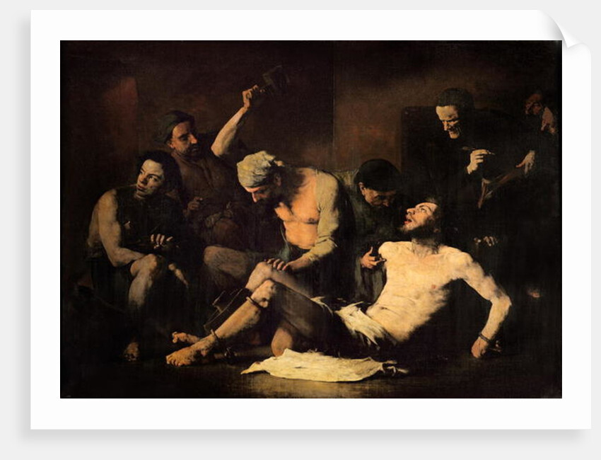 The Torture of Alonso Cano c.1867 by Auguste Theodule Ribot