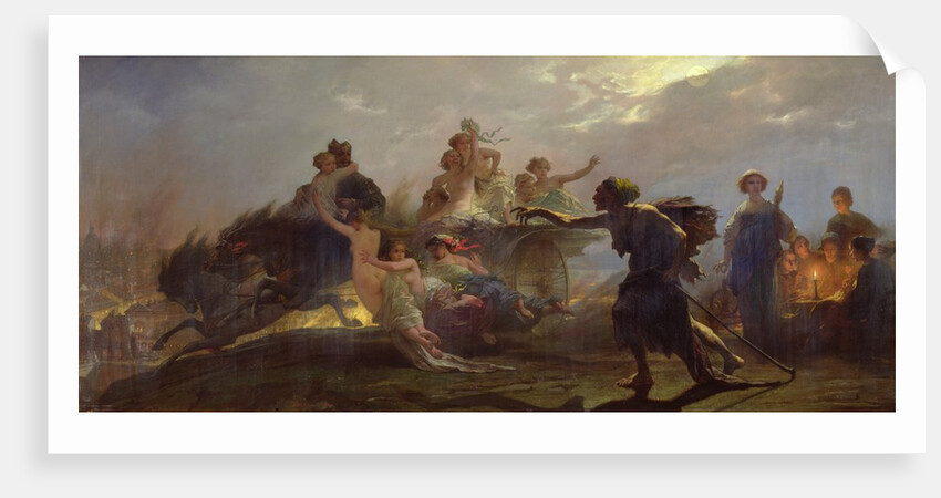 The Purveyor of Misery, 1860 by Auguste Barthelemy Glaize