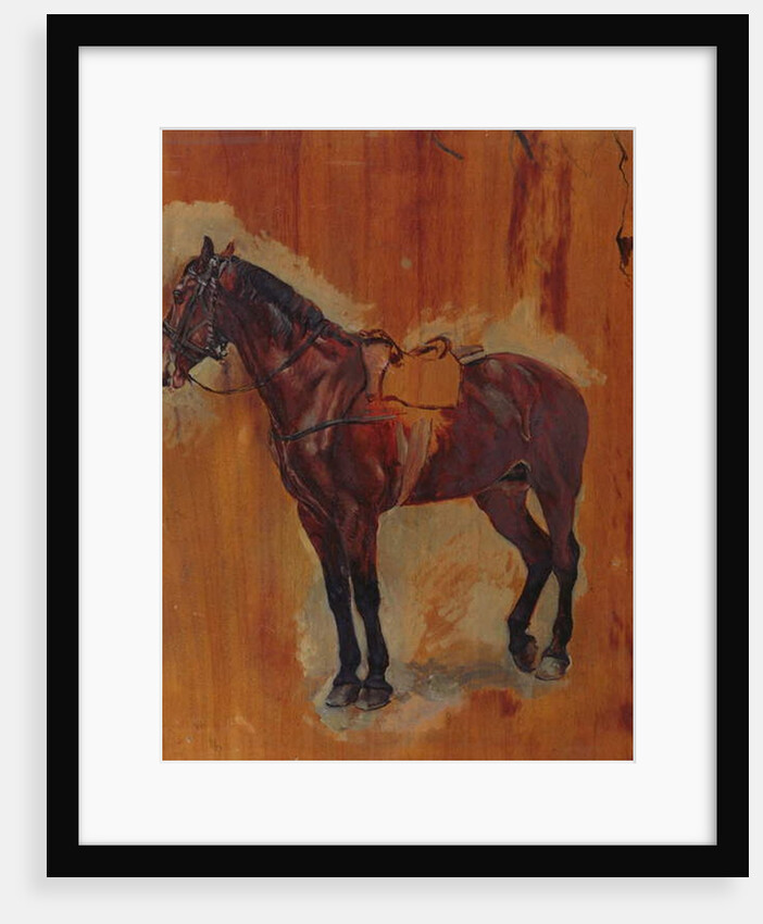 Study of a Horse by Jean-Louis Ernest Meissonier