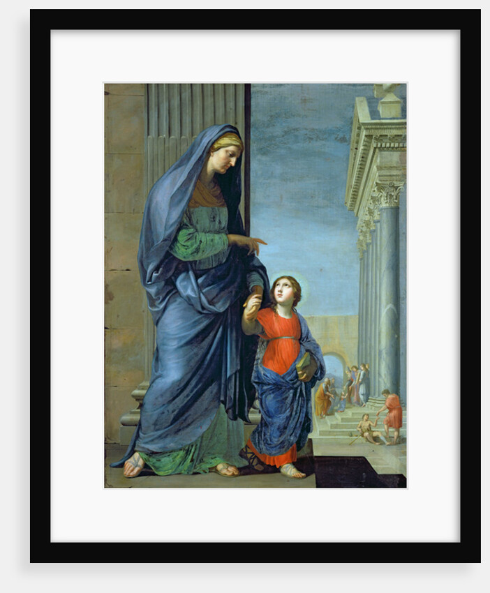 St. Anne Leading the Virgin to the Temple, c.1635-45 by Jacques Stella