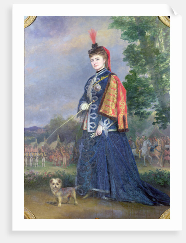 Hortense Schneider in the role of the Grand Duchess in 'La Grande Duchesse de Gerolstein' by Jacques Offenbach 1874 by Alexis Joseph Perignon