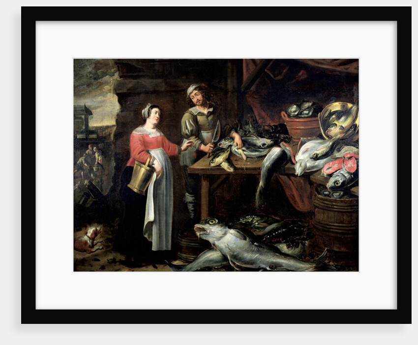 The Fishmonger by Alexander van Adriaenssen