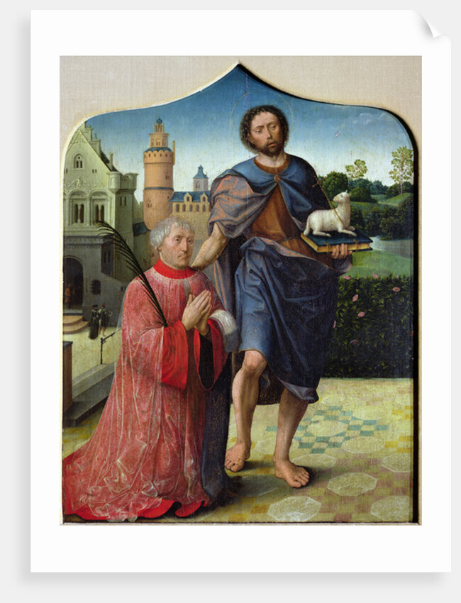 St. John the Baptist and a Canon by Jan II Provost