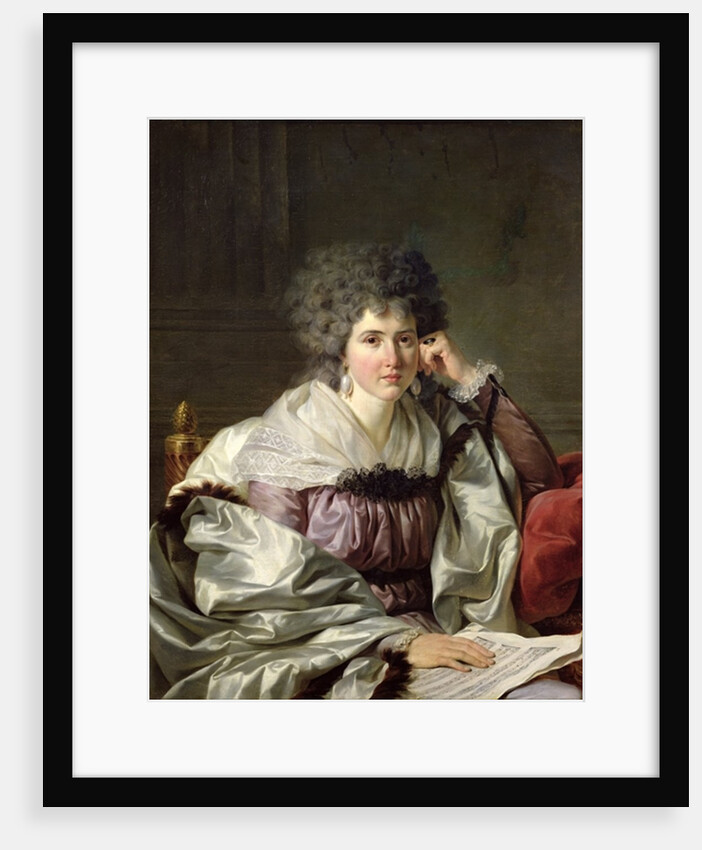 Madame Nicaise Perrin, nee Catherine Deleuze by Jean Charles Nicaise Perrin