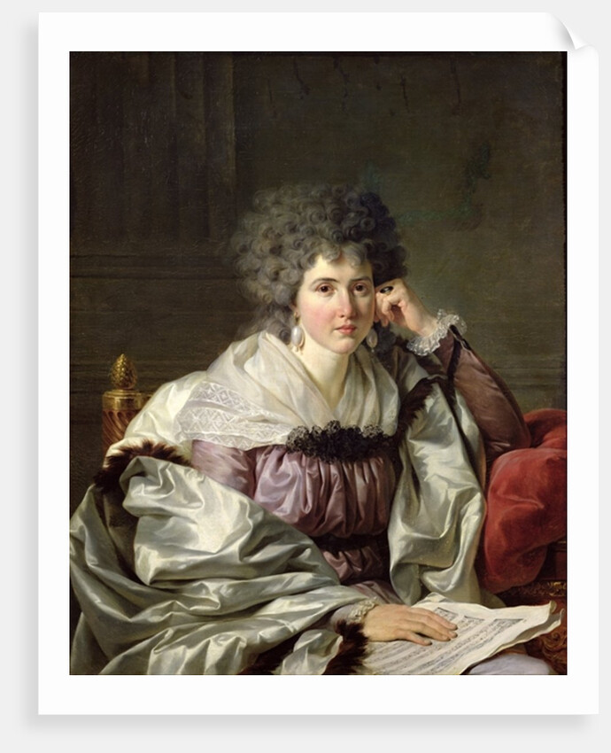 Madame Nicaise Perrin, nee Catherine Deleuze by Jean Charles Nicaise Perrin