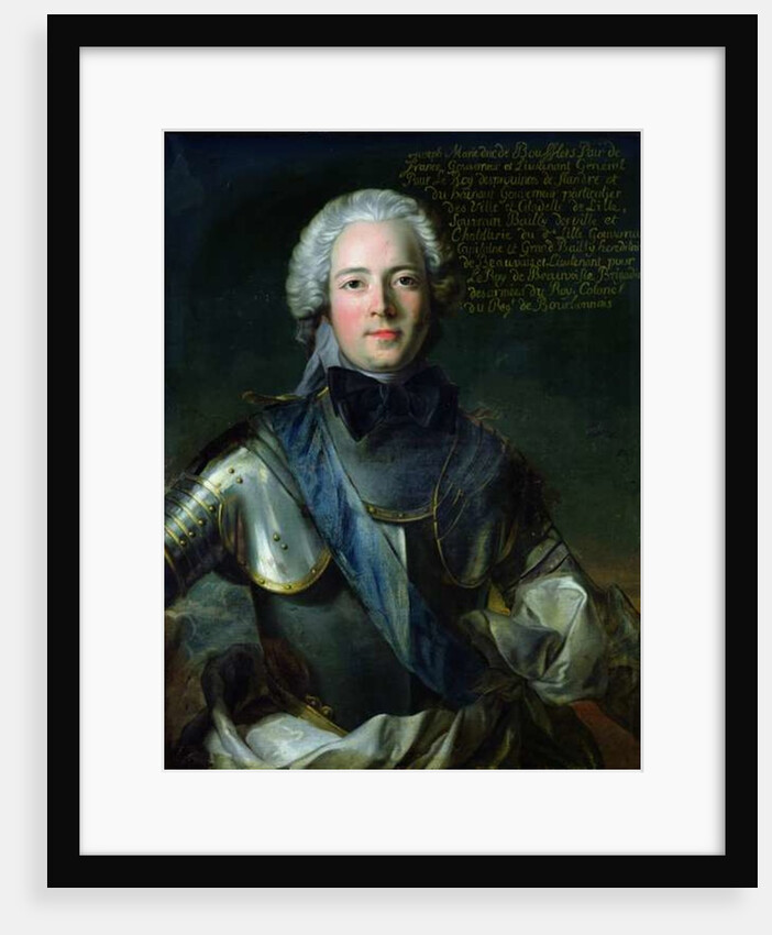 Joseph-Marie Duc de Boufflers by Jean-Marc Nattier