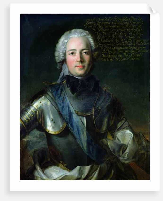 Joseph-Marie Duc de Boufflers by Jean-Marc Nattier