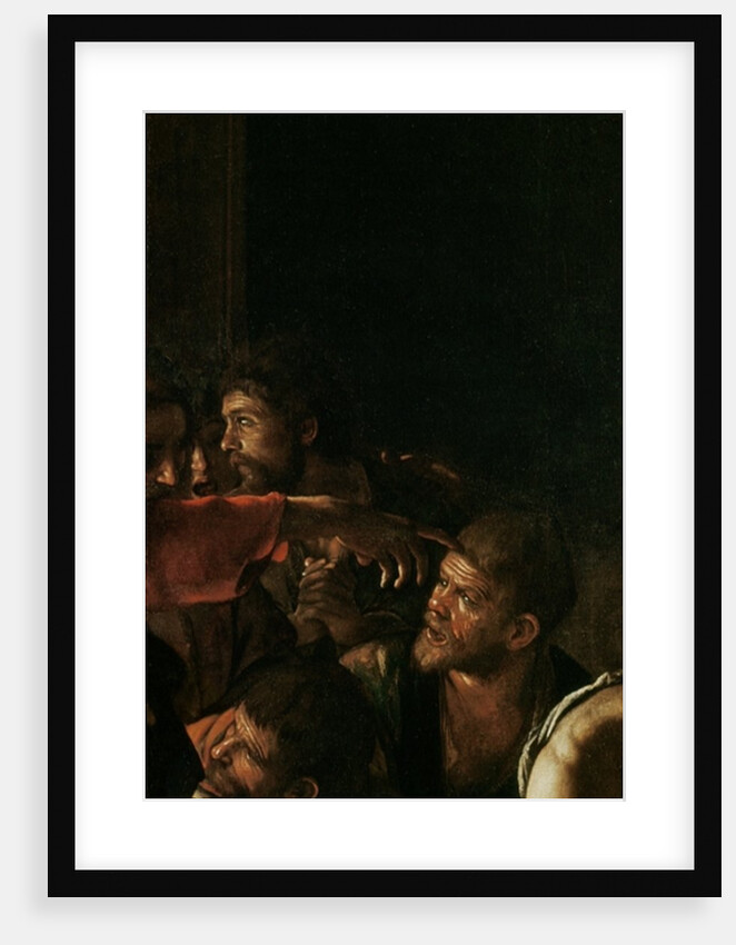 Resurrection of Lazarus by Michelangelo Merisi da Caravaggio