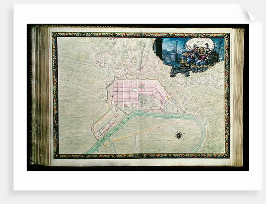 Ms. 988, Vol.3 fol.38 Plan of Rochefort and its surroundings by Sebastien Le Prestre de Vauban