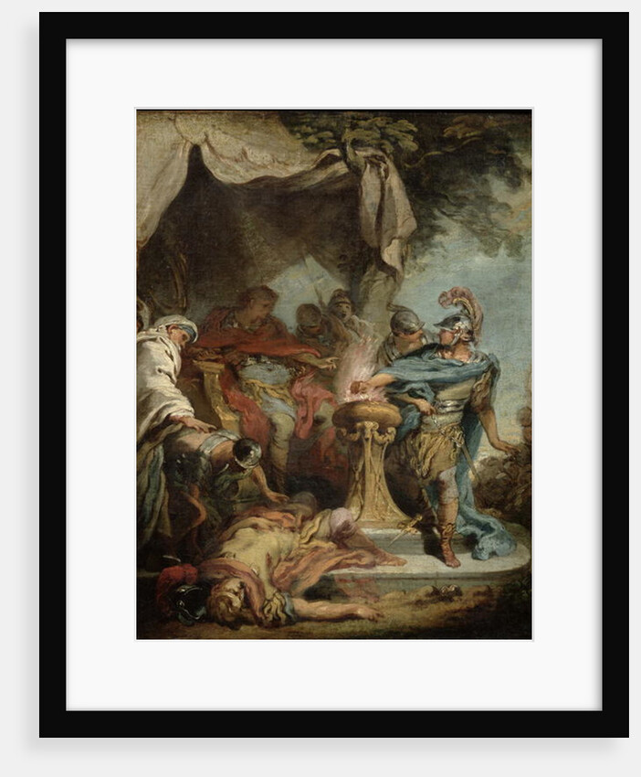 Mucius Scaevola before Porsenna by Francois Boucher