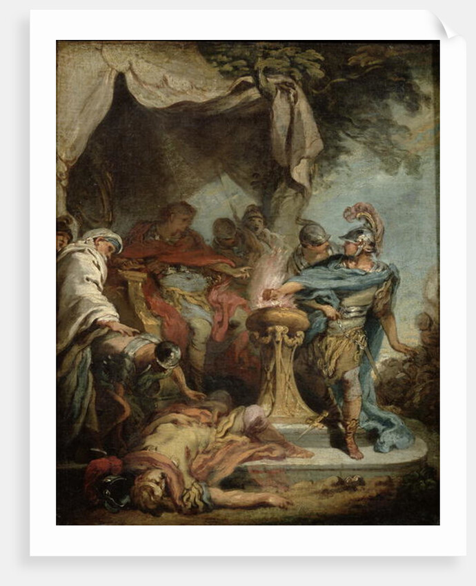 Mucius Scaevola before Porsenna by Francois Boucher