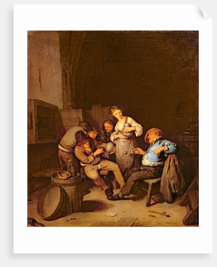 Interior of a Dutch Tavern by Cornelis Bega