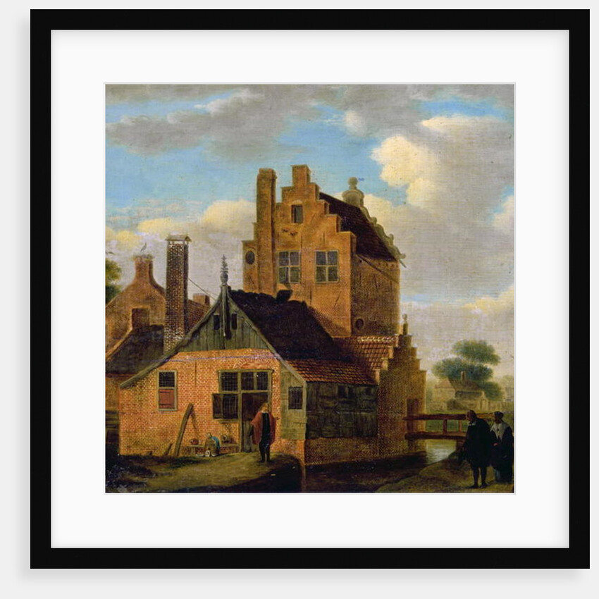 Brick Houses by Dutch School